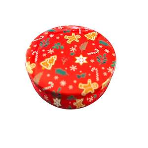 Red Christmas Black Salt Christmas Container