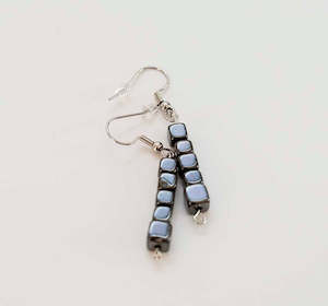 Hematite Chip Earrings