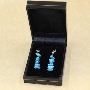 Turquoise Earrings Sleeping Beauty