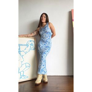 Goods and equipment rental and hiring: Butterfly Knit Maxi