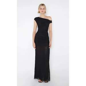 Black Victoria Asym Maxi