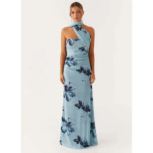 Blue Songbird Mesh Maxi