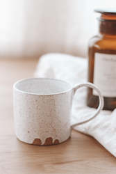 Interior design or decorating: Speckled Mug