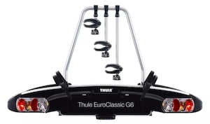 THULE - Euroclassic G6 929 3 Bike Rack + Additional Bike Adapter 928