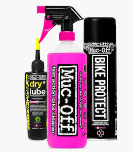 MUC-OFF - Wash Protect and Lube Dry KIt