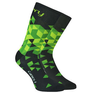 THE CYCLERY - Green Triangle Socks