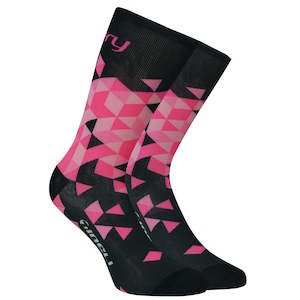 THE CYCLERY - Pink Triangle Socks