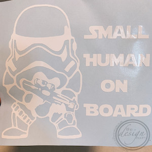 SW 'Baby on board' decal thedesignroom