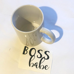 Boss babe DECAL thedesignroom