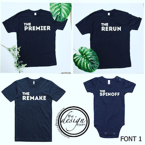 TV series tee set thedesignroom