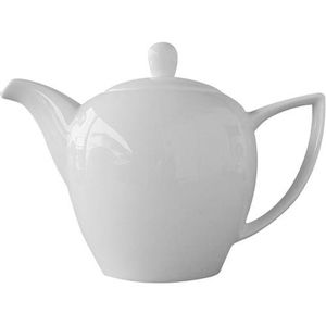 Homewares: Teapot – White (Hire Price & Pickup Only)