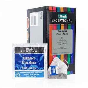 Exceptional Elegant Earl Grey 50 Enveloped Tea Bags