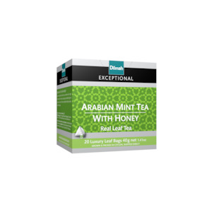 Exceptional Arabian Mint with Honey Black Tea 20 Tea Bags