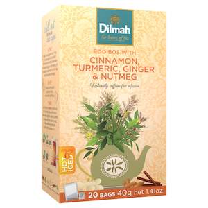 Cinnamon, Turmeric, Ginger & Nutmeg Infusion - 20 Tea Bags