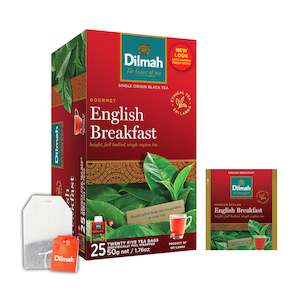 Gourmet English Breakfast 25 Enveloped Tea Bags