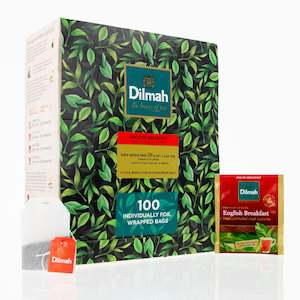 Gourmet English Breakfast Tea 100 Enveloped Tea Bags