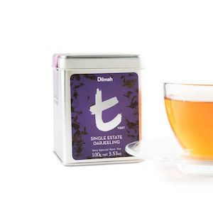 t-series Tin Caddy VSRT Single Estate Darjeeling Black Tea 100g Loose Leaf Tea