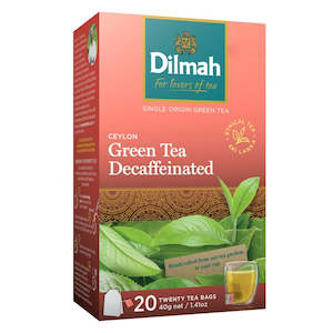 Tea wholesaling: Decaf Green Tea 20 Tea Bags