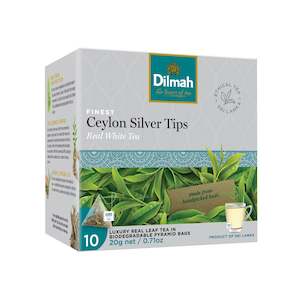 Ceylon Silver Tips White Tea 10 Tea Bags