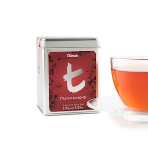 t-series Tin Caddy Italian Almond Tea Black Tea 100g Loose Leaf Tea