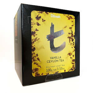 Tea wholesaling: t-series Refill Box Vanilla Ceylon Black Tea Loose Leaf Tea