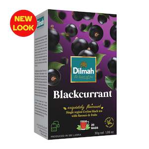 Blackcurrant Black Tea 20 Enveloped Tea Bags