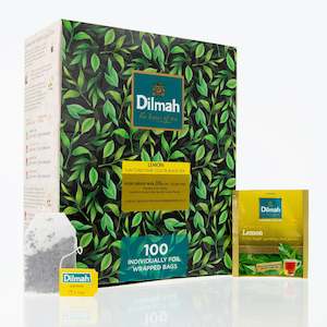 Lemon Black Tea 100 Enveloped Tea Bags