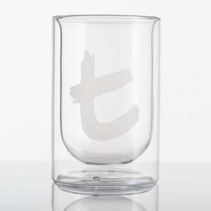 t-Series Double Wall Tea Glass (230mL)