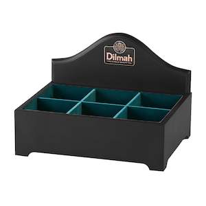 Dilmah Standard Black Presenter Tray - 6 Slots