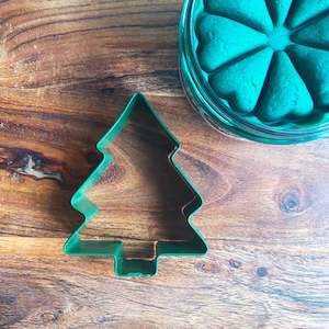 Green Tree Dough Cutter