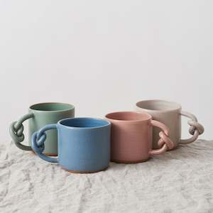 Speckled Knotted Mug