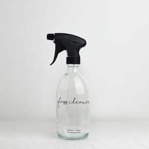 Clear Glass Spray Bottle 500ml Glass Cleaner