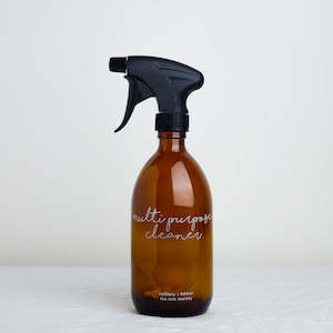 SECONDS - Amber Glass Spray Bottle 500ml Multipurpose