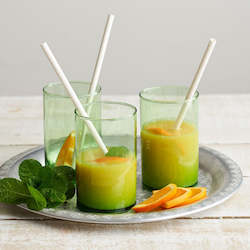 Grande Drinking Glasses - 3 sizes - Green