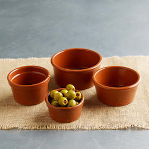 Spanish Terracotta Ramekins - 4 sizes