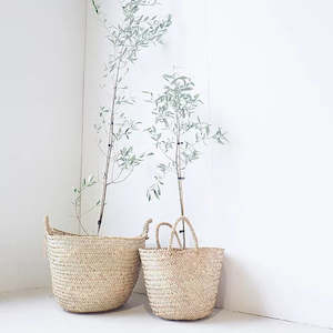 Baskets: Moroccan Woven Waste/Storage Baskets