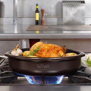 Spanish Terracotta Black Cazuela Baking Dishes - 5 sizes