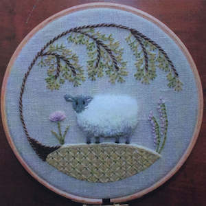 Fabrics textile: Sheep on a Hill