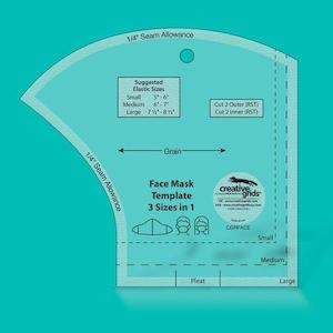 RULER – CG Face Mask Template