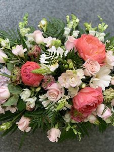 Flower: Pastel Casket Spray