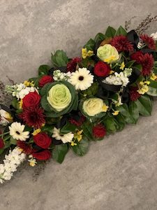 Flower: Bright Casket Spray