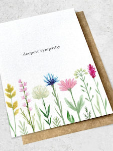 No.2-Deepest Sympathy Greeting Card