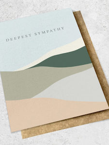 No.3-Deepest Sympathy Greeting Card