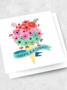 Small Happy birthday Card