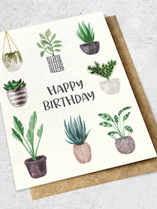 Large luxe – Happy Birthday Greeting Card