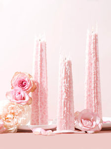 Peony Rose Icicle Candles