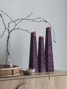 Wild Plum Icicle Candles