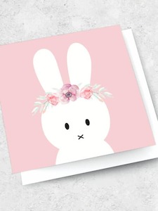 Bunny Greeting Card