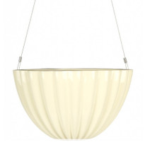 Hanging Jelly Planter - Yellow Pleated