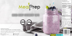 Main Meals: Mixed Berry Overnight Oats